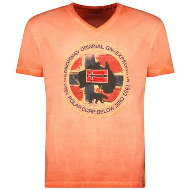 Geographical Norway Herren Jexcursion Men t Shirt Damen, Hellgrau, im Sale
